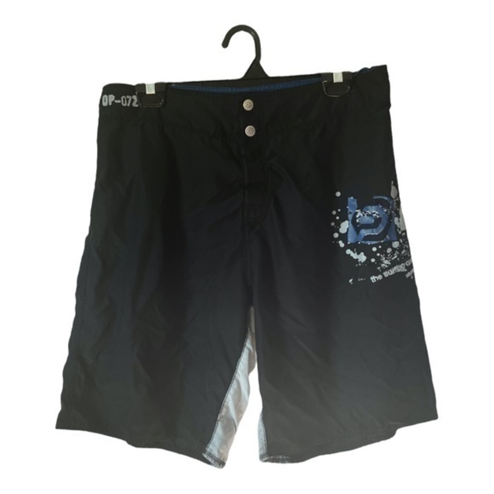 Ocean Pacific Mens Vintage Graphic Board Shorts Size Large
